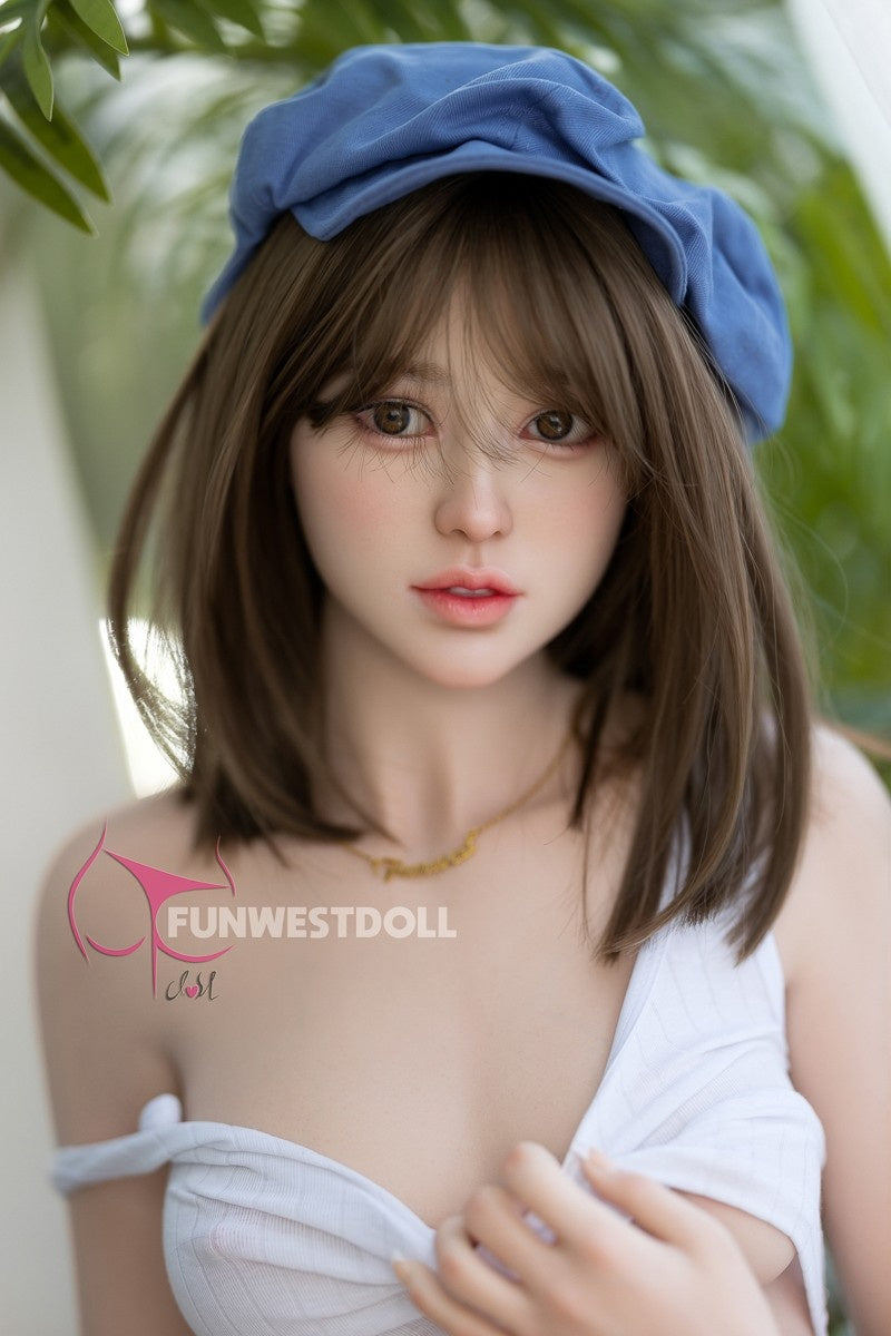 159cm (5ft3")  Asian Silicone Sex Doll - A-Cup – Lucy - FSD009