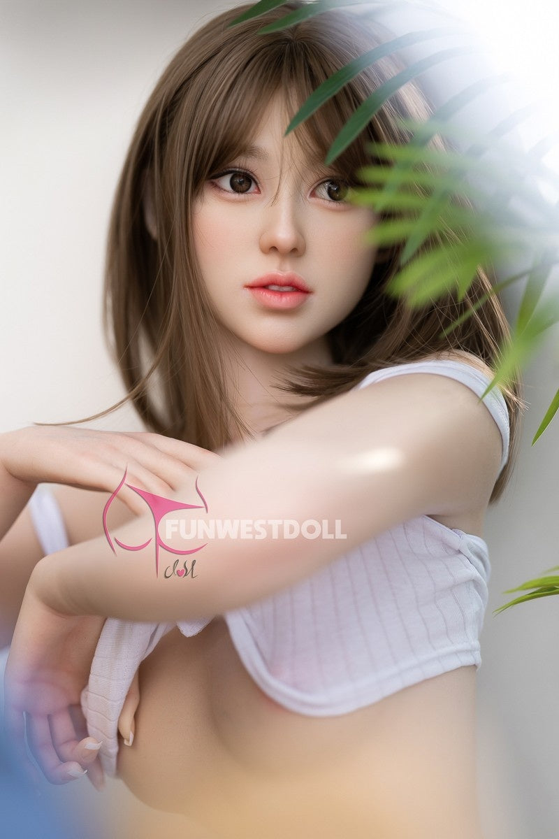 159cm (5ft3")  Asian Silicone Sex Doll - A-Cup – Lucy - FSD009