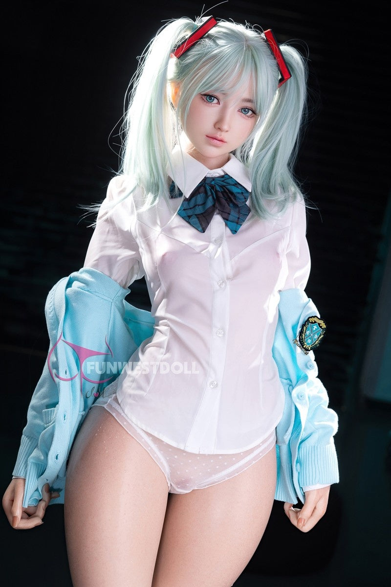159cm (5ft3") Anime Silicone Sex Doll - A-Cup – Amy FSD026