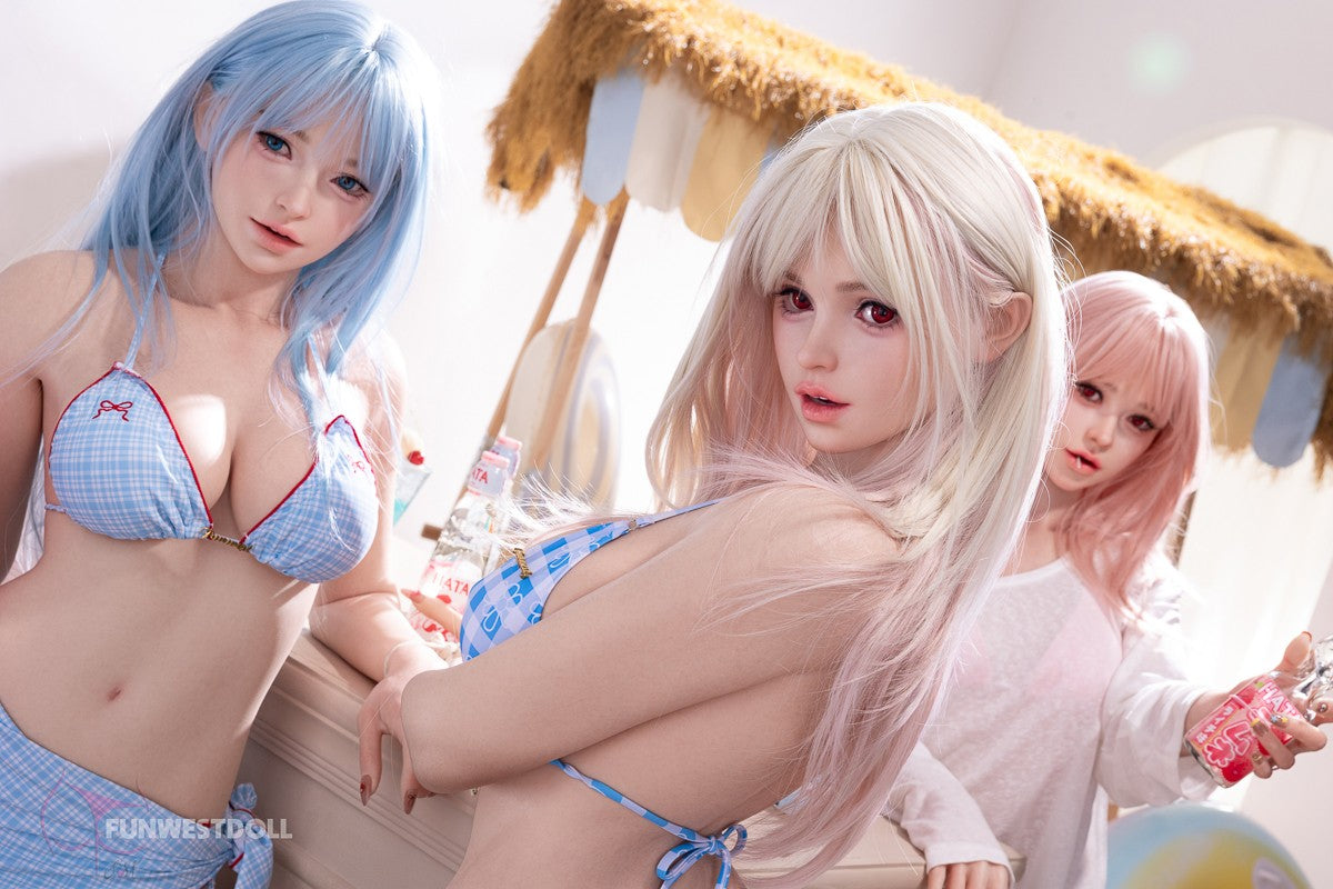 159cm (5ft3") Realistic Skin Texture Full Silicone Sex Doll - F-Cup – Alice FSD051