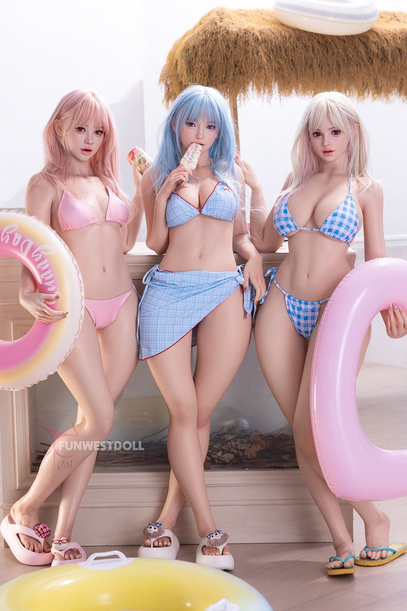 157cm (5ft2") Realistic Skin Texture Full Silicone Sex Doll - G-Cup – Lily FSD052