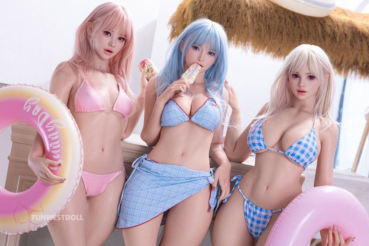 157cm (5ft2") Realistic Skin Texture Full Silicone Sex Doll - G-Cup – Lily FSD052