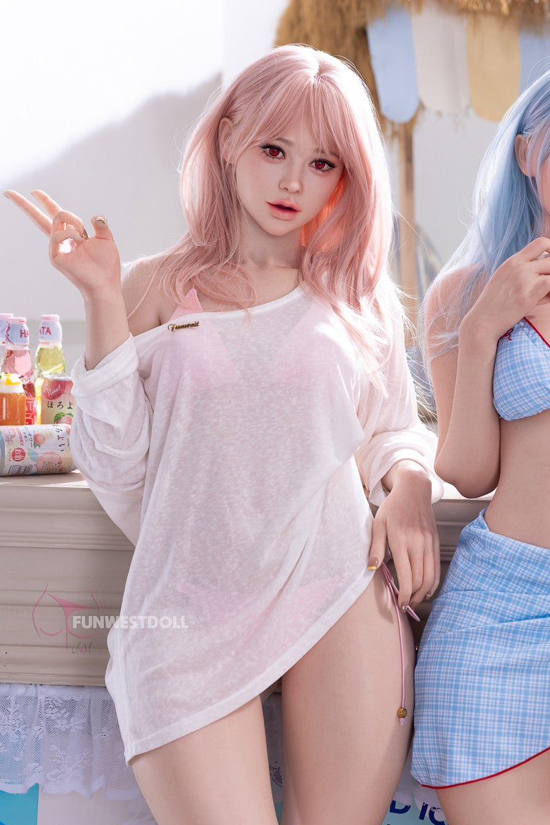 159cm (5ft3") Realistic Skin Texture Full Silicone Sex Doll - A-Cup – Lucy FSD053