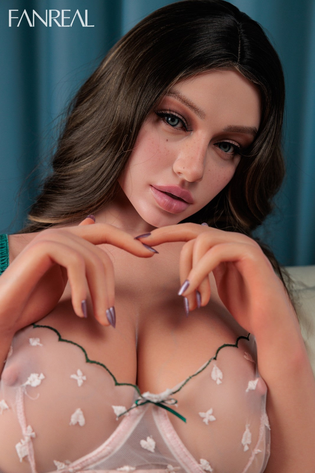 109cm (3ft7") F-Cup ROS Silicone Torso Sex Doll – Lila - In Stock | US Only