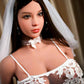 162cm (5'4) F-Cup Sexy Bride Sex Doll with Big Boobs in Tan Skin - In Stock | US Only