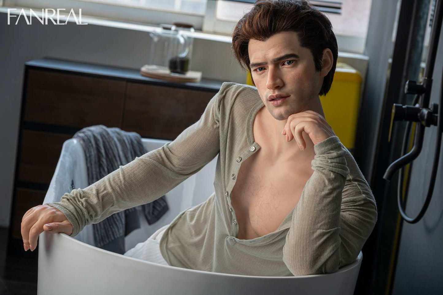 173cm (5ft8") Male Silicone ROS Sex Doll – Carter