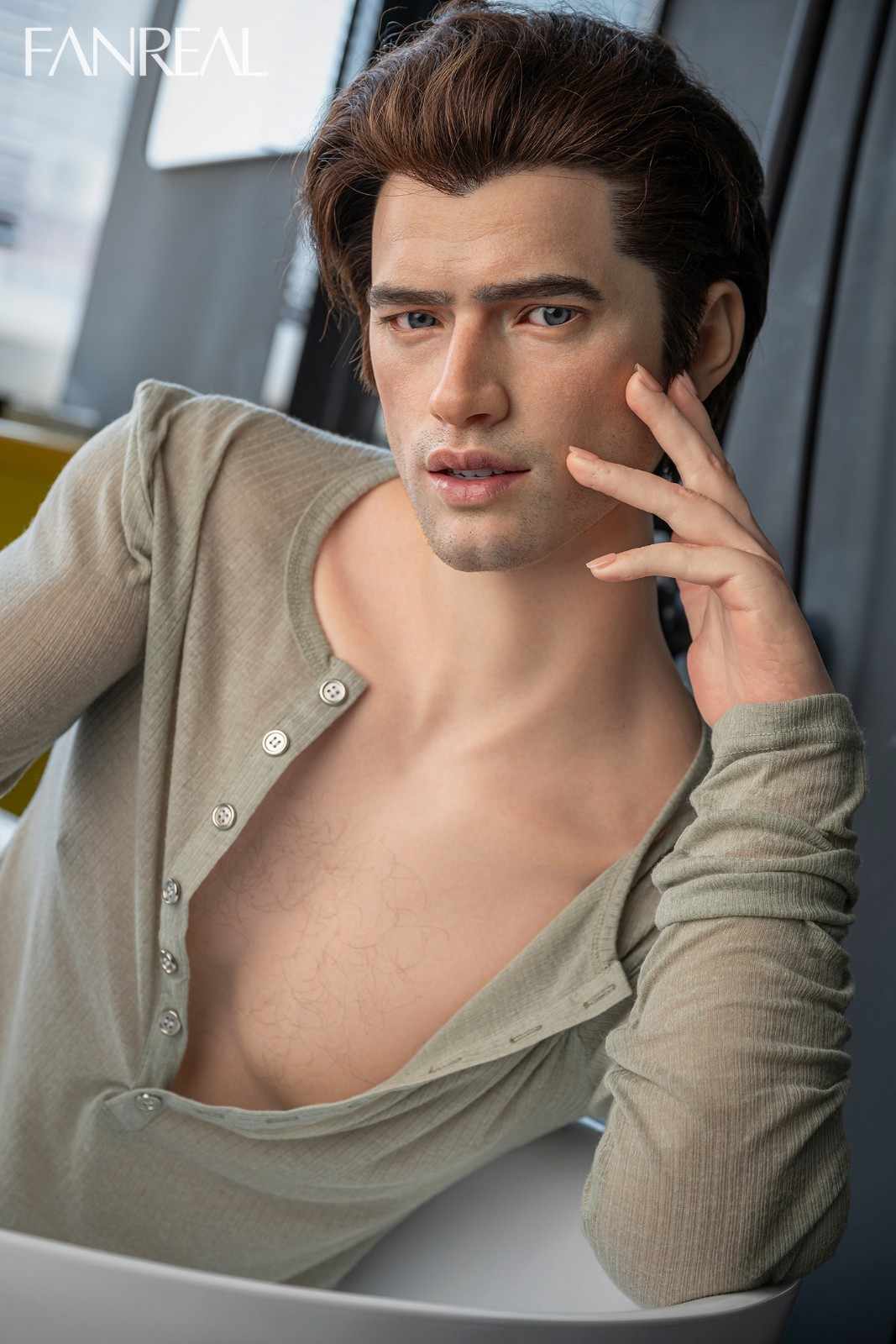 173cm (5ft8") Male Silicone ROS Sex Doll – Carter