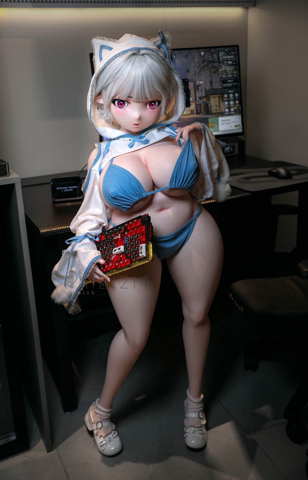 120cm (3ft11") Mini Silicone Sex Doll - K-Cup – Burako M03C | BC Dolls