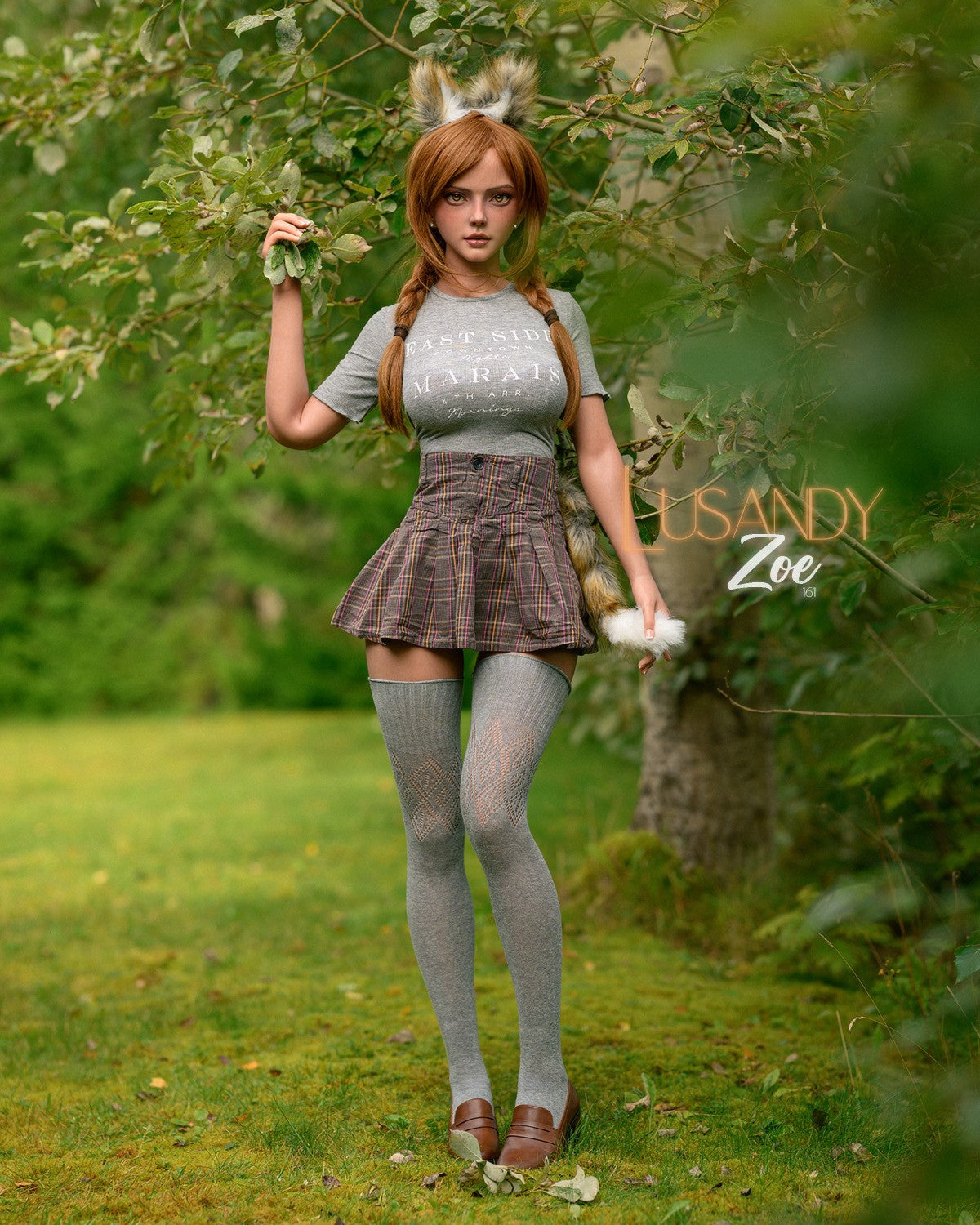 161cm (5ft3") Wild Full Silicone Sex Doll - D-Cup – Zoe | Lusandy