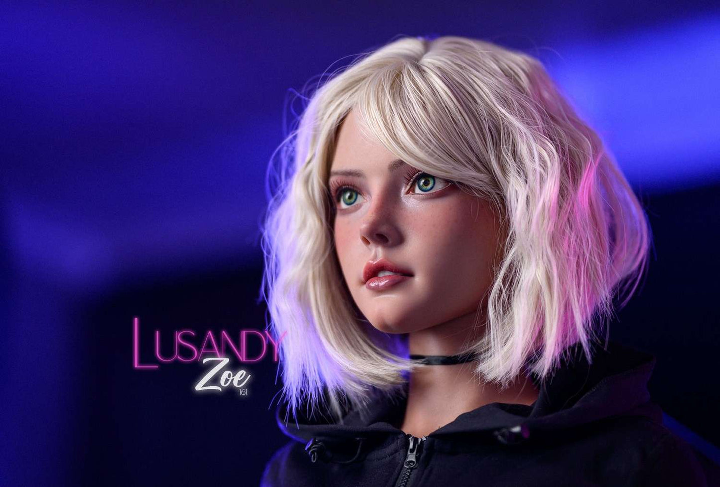 161cm (5ft3") Blonde Silicone Sex Doll - D-Cup  – Zoe