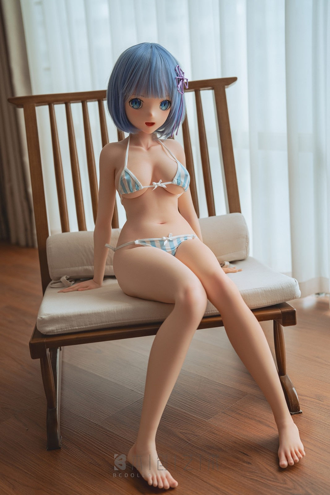 135cm (4ft5") Silicone Anime Sex Doll – Rem or Ram - MS141D + M01A (Rem) | MS141D + M02A (Ram)