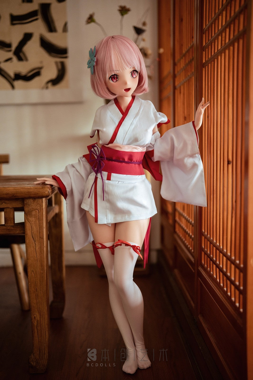 135cm (4ft5") Silicone Anime Sex Doll – Rem or Ram - MS141D + M01A (Rem) | MS141D + M02A (Ram)