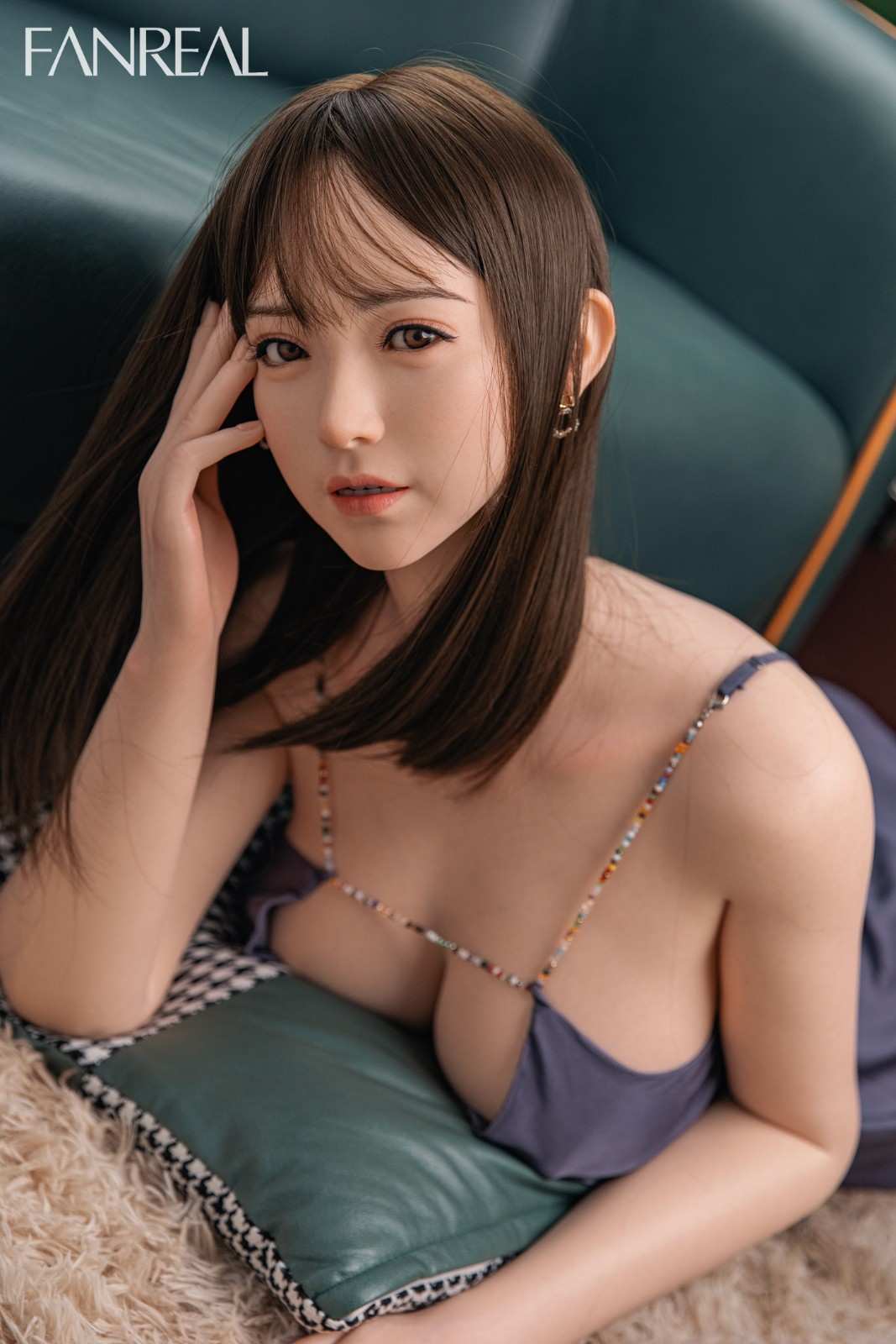 95cm (3ft1") Asian Silicone Torso - G-Cup – Xue - In Stock | US Only