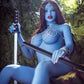 158cm (5ft1") Sexy Elf Blue Skin Tone TPE Sex Doll - In Stock | US Only