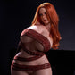 102cm (40.1") BBW Redhead Silicone Torso Doll – Marina