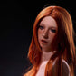 102cm (40.1") BBW Redhead Silicone Torso Doll – Marina