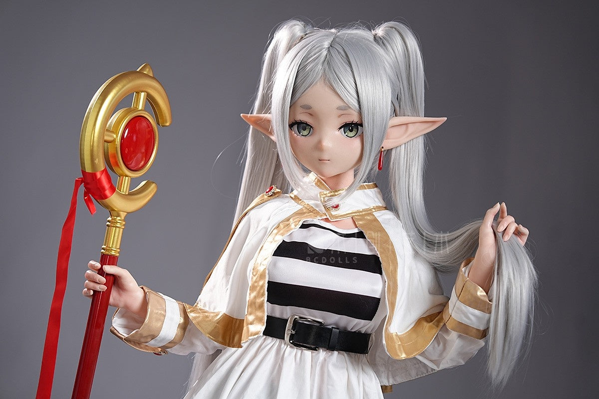 146cm (4ft9") Silicone Anime Sex Doll – Frieren -  NS146C + N02A