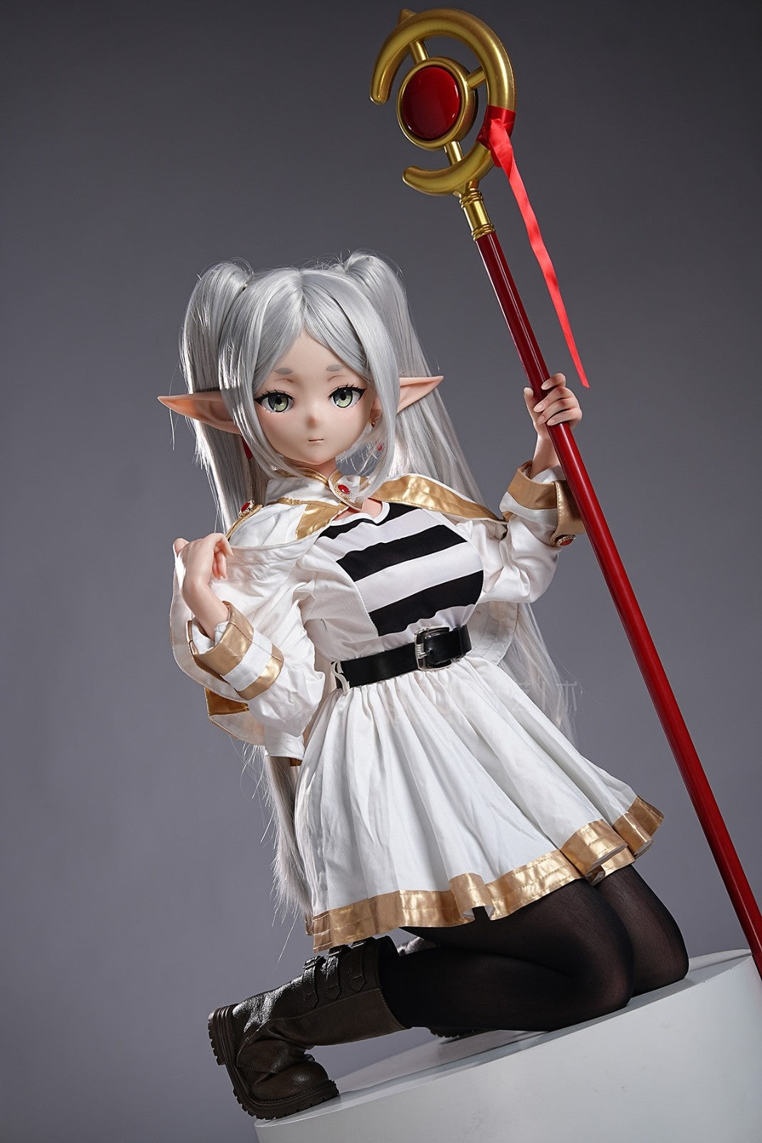 146cm (4ft9") Silicone Anime Sex Doll – Frieren -  NS146C + N02A