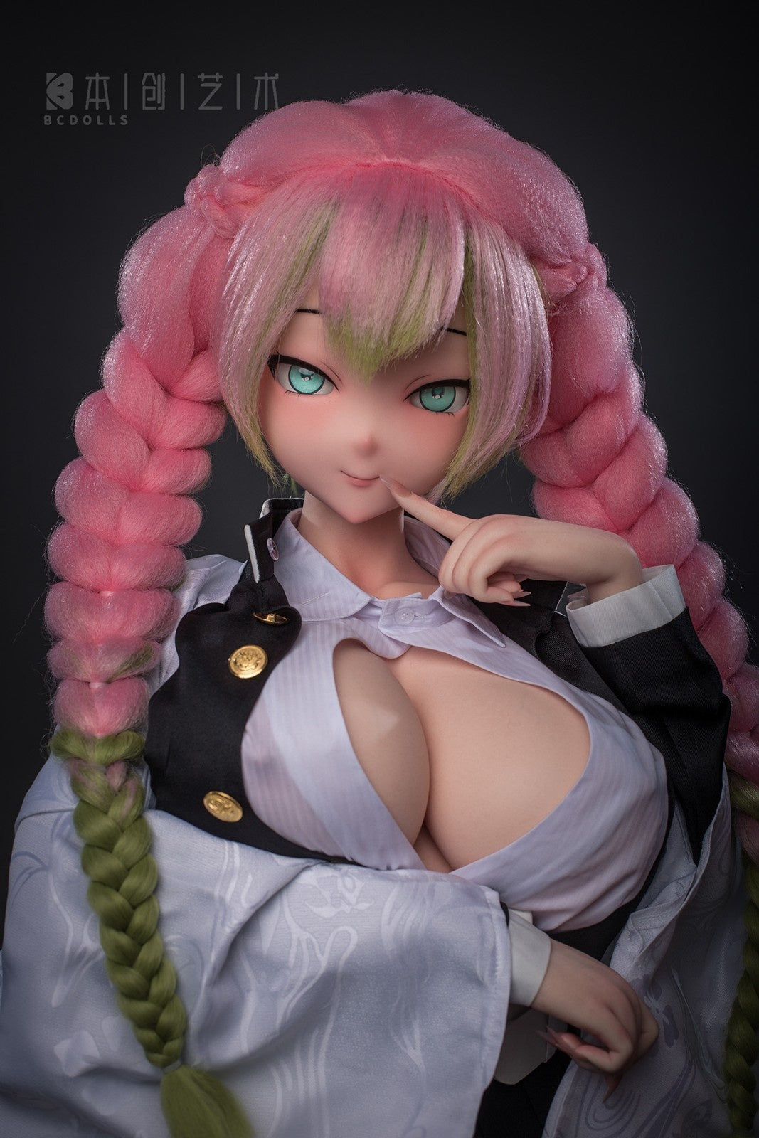 155cm (5ft1") Silicone Anime Sex Doll – Mitsuri Kanroji - OS155J + O03B