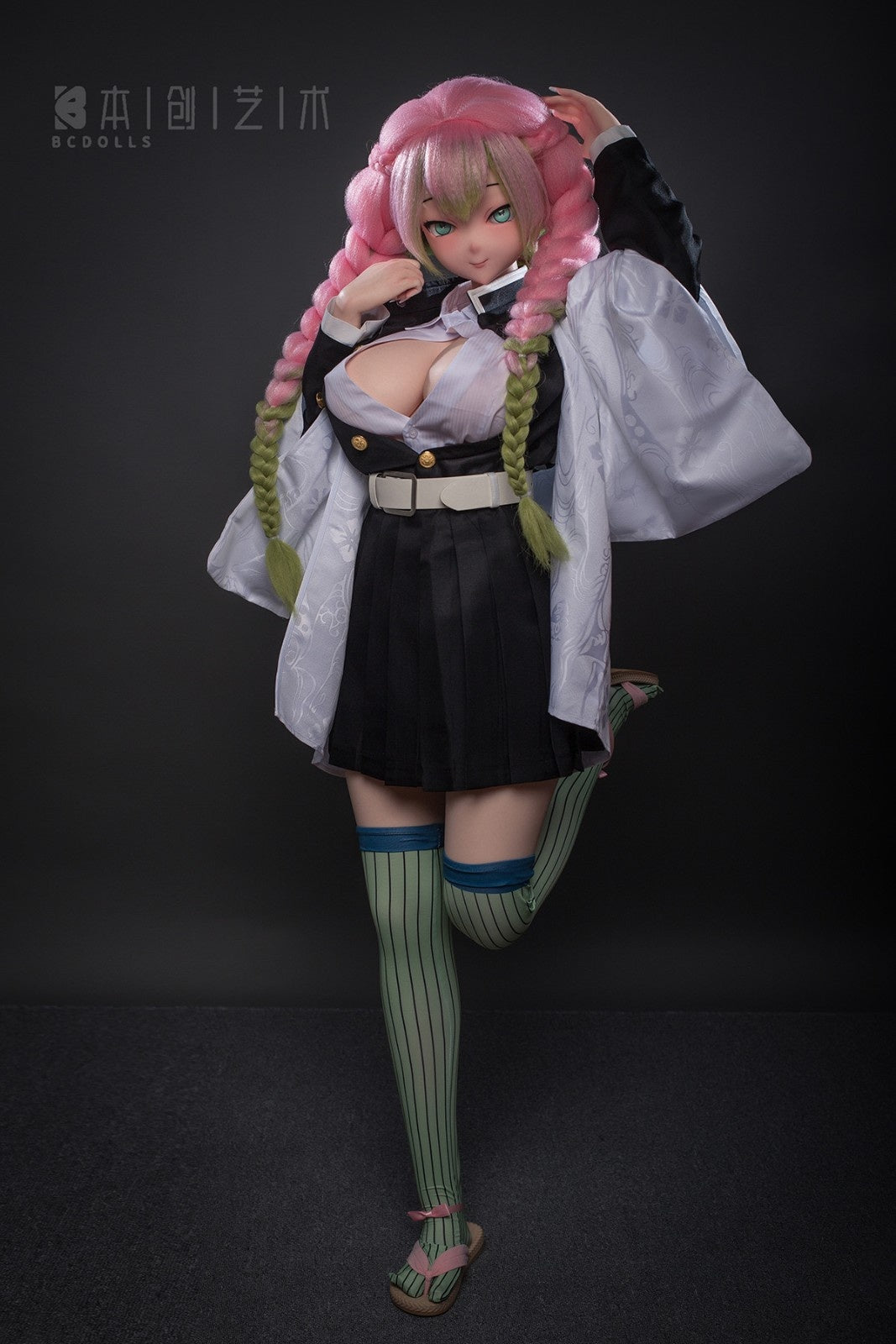 155cm (5ft1") Silicone Anime Sex Doll – Mitsuri Kanroji - OS155J + O03B