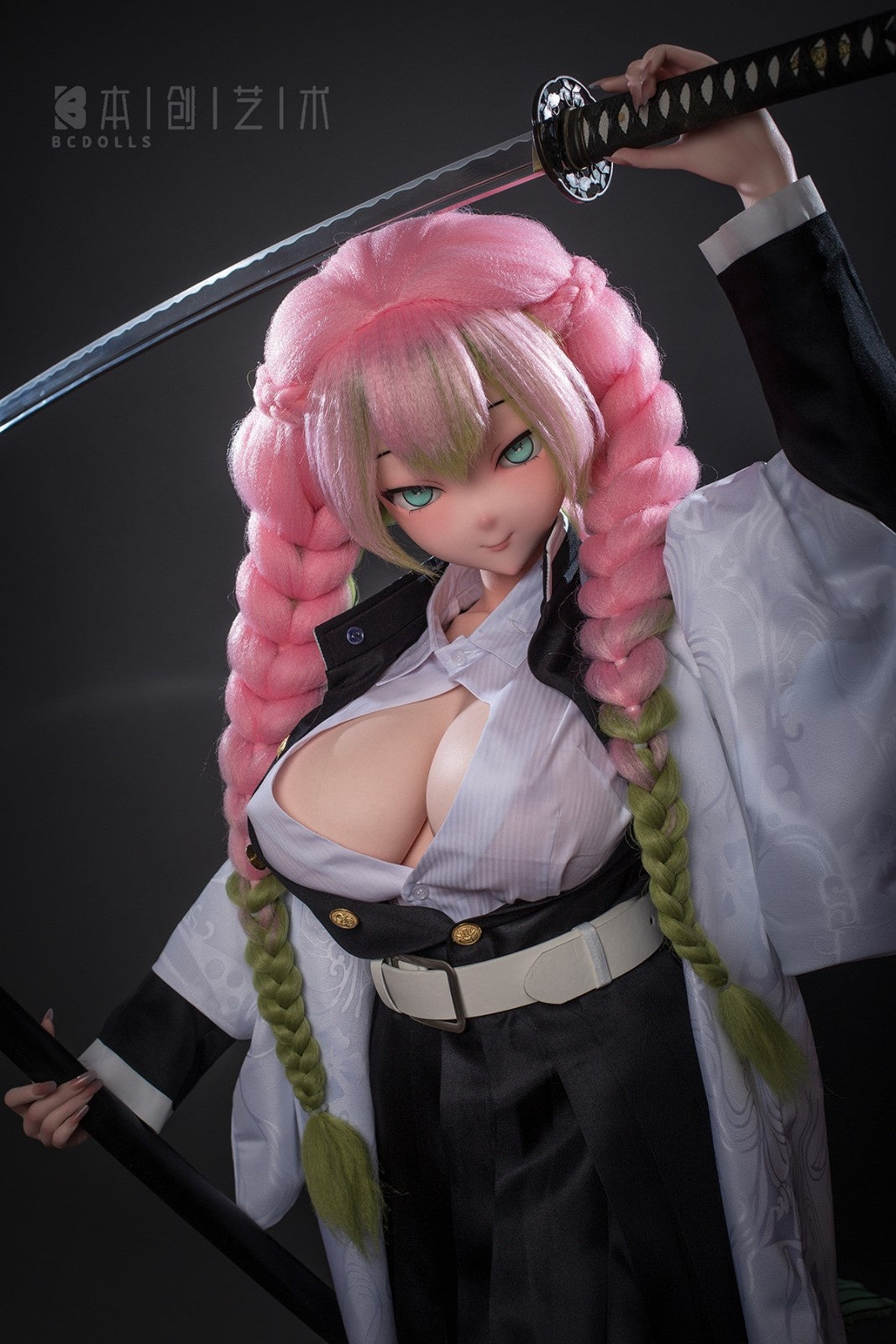 155cm (5ft1") Silicone Anime Sex Doll – Mitsuri Kanroji - OS155J + O03B