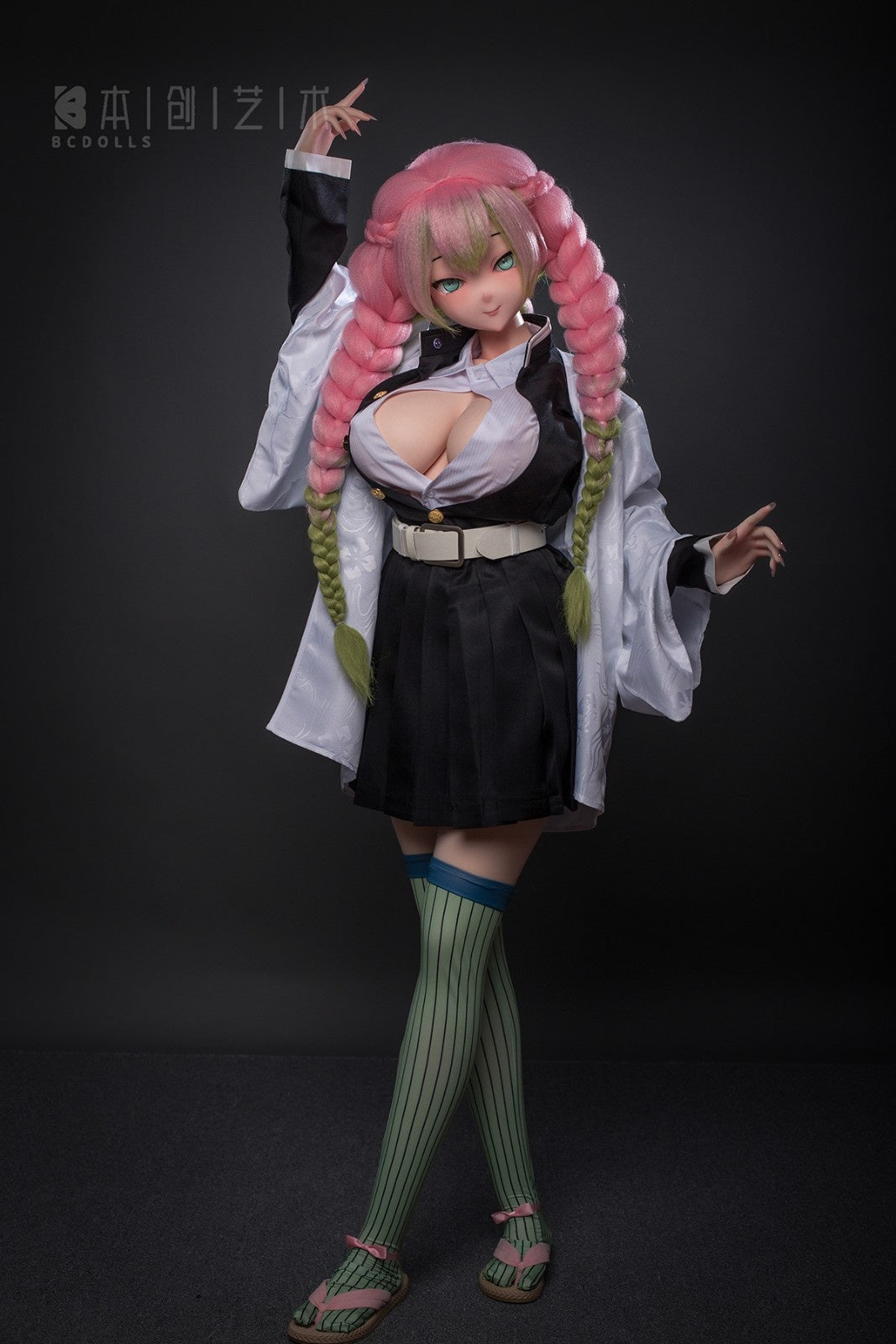 155cm (5ft1") Silicone Anime Sex Doll – Mitsuri Kanroji - OS155J + O03B