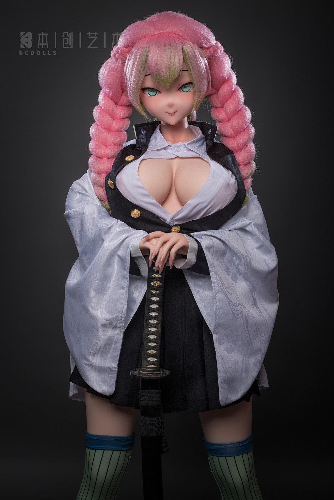 155cm (5ft1") Silicone Anime Sex Doll – Mitsuri Kanroji - OS155J + O03B