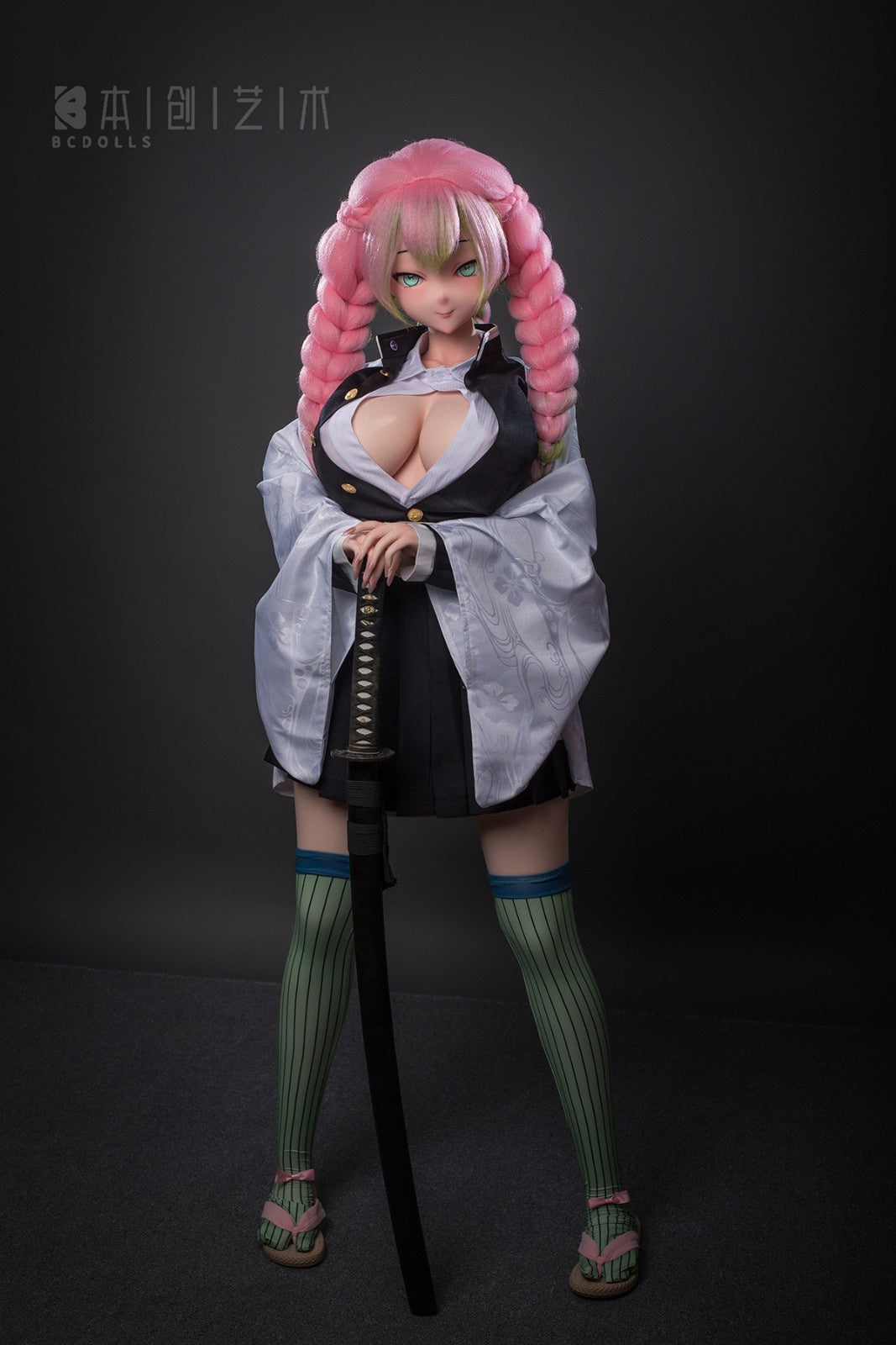 155cm (5ft1") Silicone Anime Sex Doll – Mitsuri Kanroji - OS155J + O03B