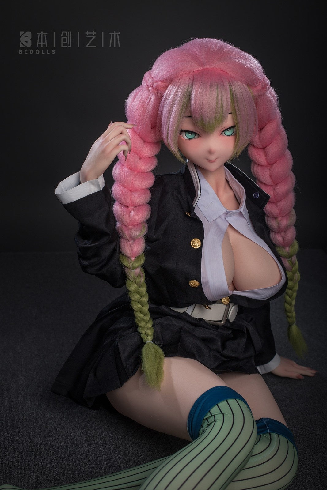155cm (5ft1") Silicone Anime Sex Doll – Mitsuri Kanroji - OS155J + O03B