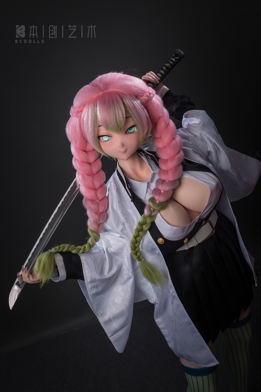 155cm (5ft1") Silicone Anime Sex Doll – Mitsuri Kanroji - OS155J + O03B
