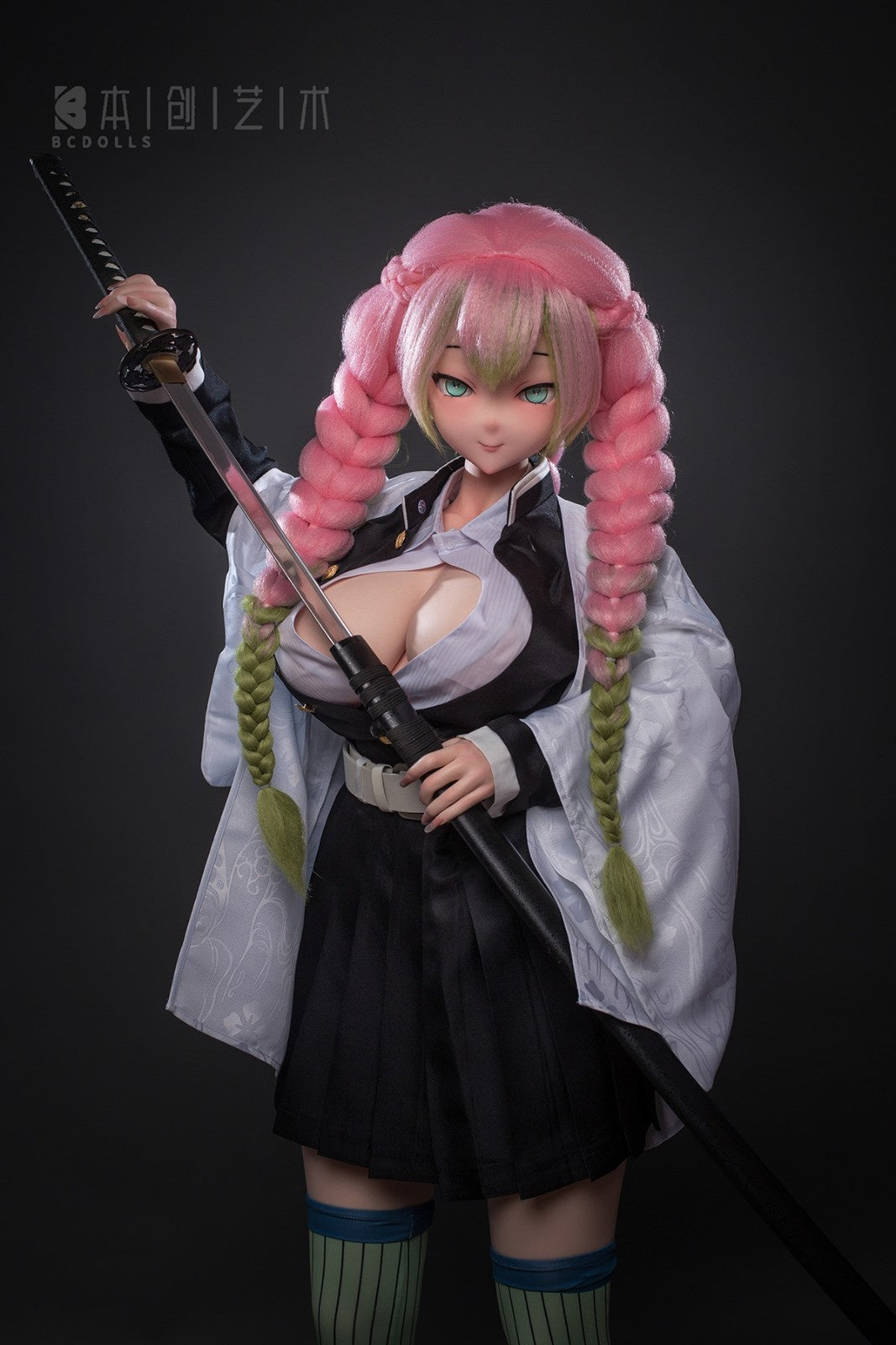 155cm (5ft1") Silicone Anime Sex Doll – Mitsuri Kanroji - OS155J + O03B