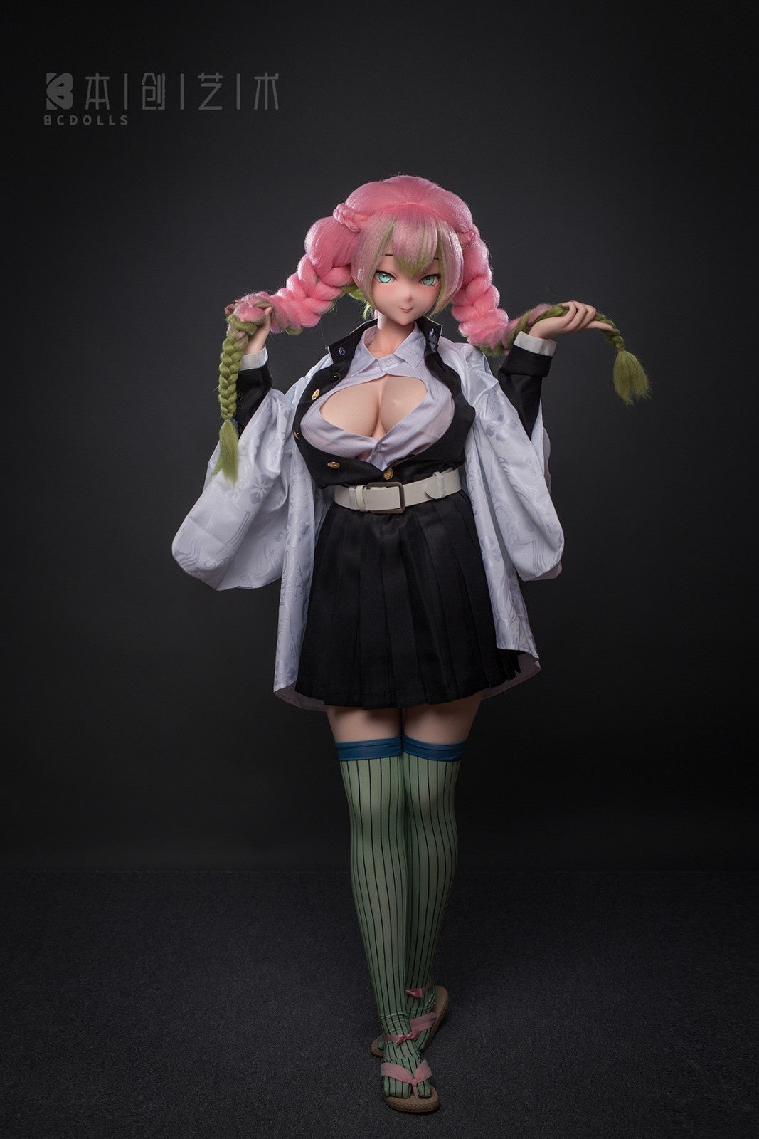 155cm (5ft1") Silicone Anime Sex Doll – Mitsuri Kanroji - OS155J + O03B