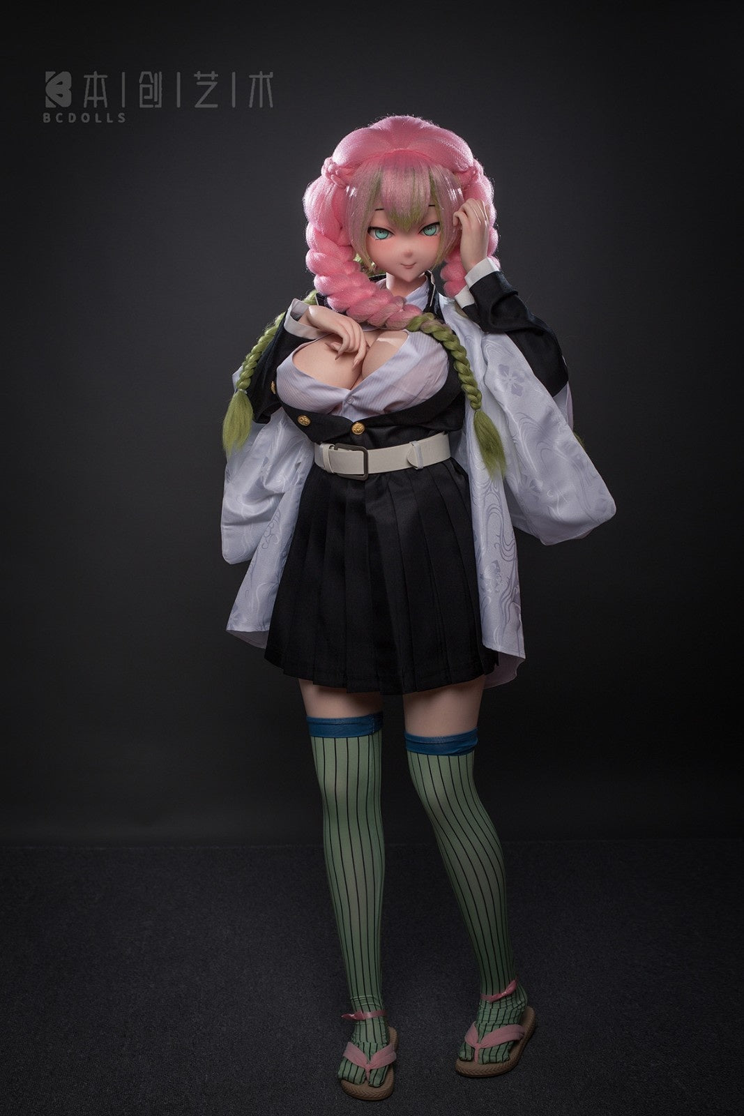 155cm (5ft1") Silicone Anime Sex Doll – Mitsuri Kanroji - OS155J + O03B