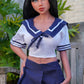 125cm (4ft1") Muscular Brunette TPE Sex Doll - E-Cup – Oliver Head #DC35