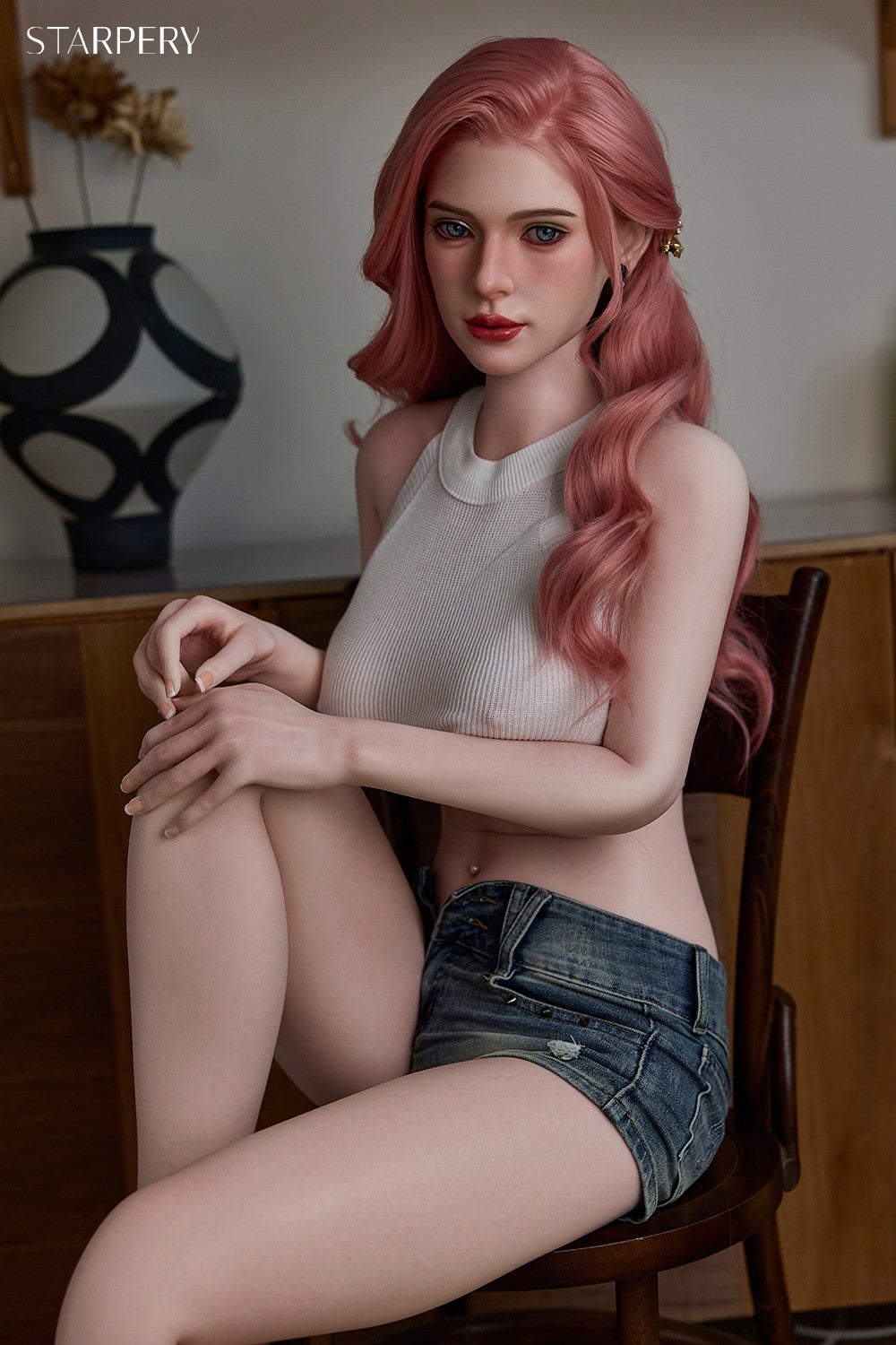 171cm (5ft7") Pink Hair Silicone Sex Doll - D-Cup – Jane Bennet