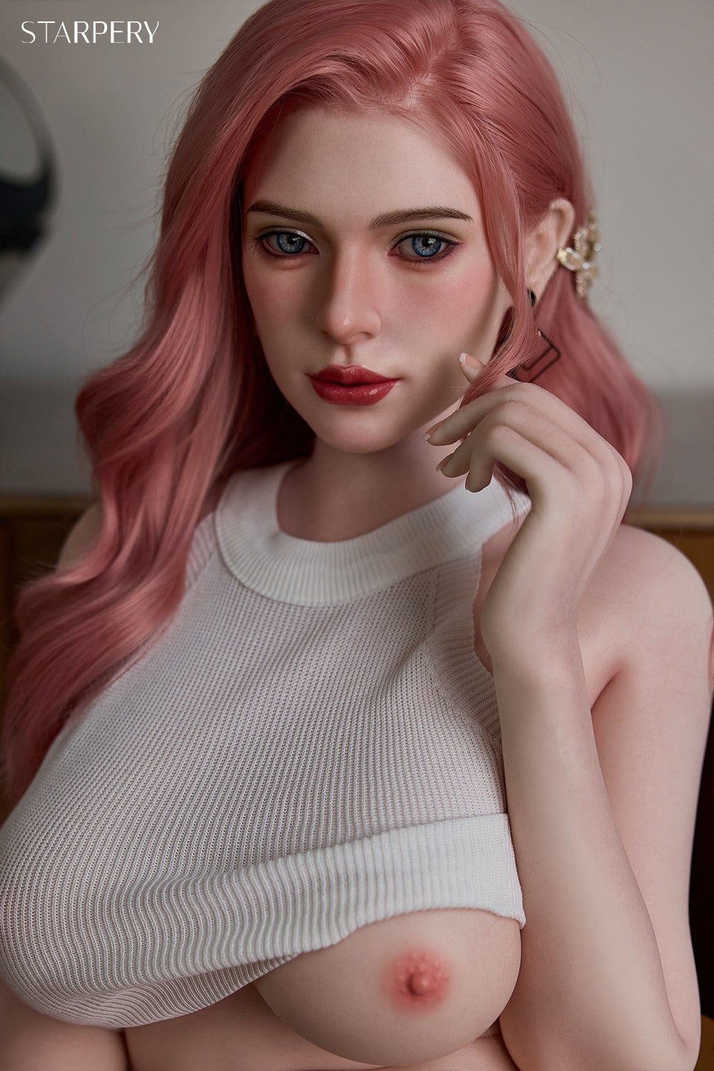 171cm (5ft7") Pink Hair Silicone Sex Doll - D-Cup – Jane Bennet
