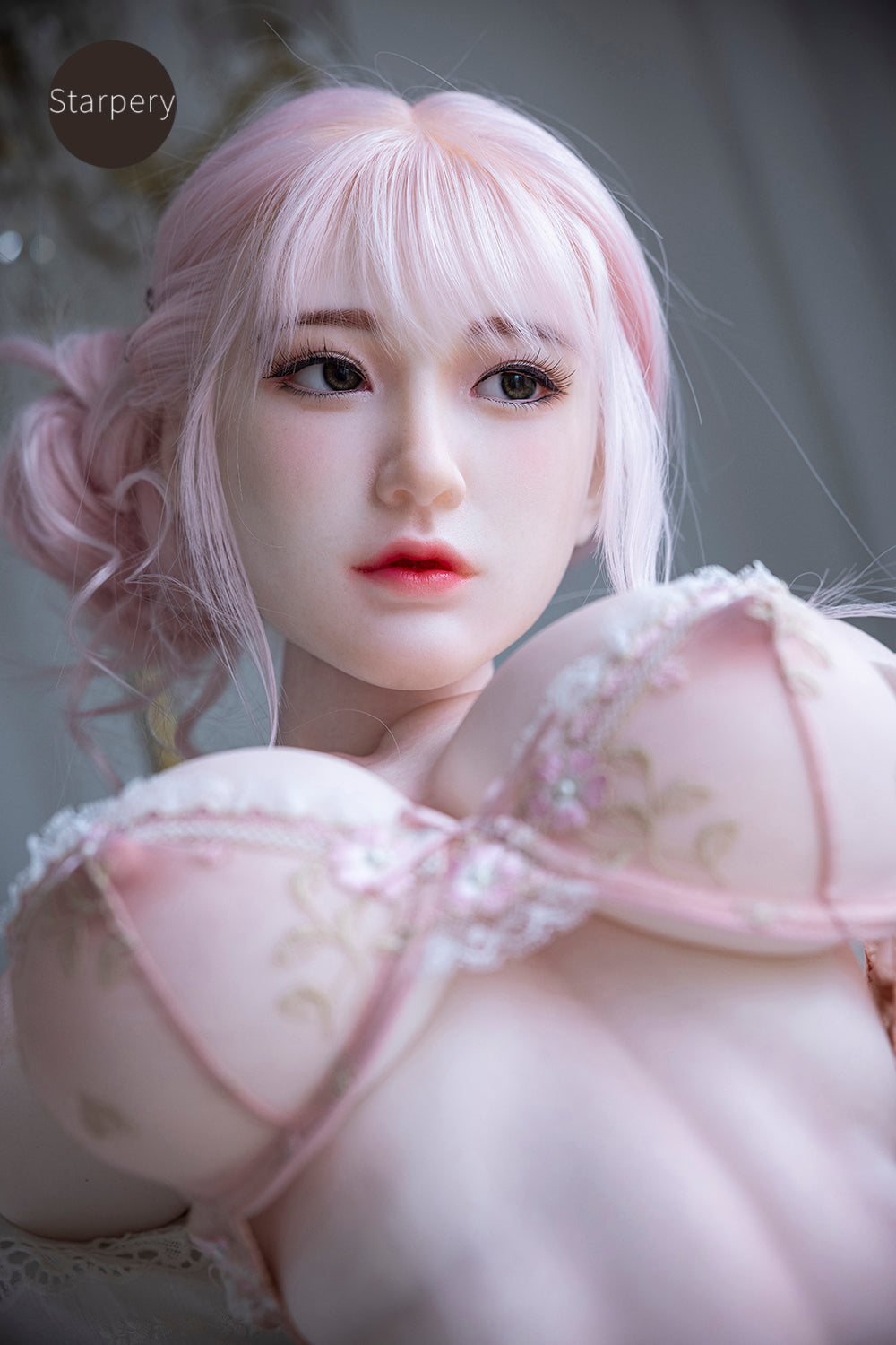 85cm (2ft9") G-Cup Pink Hair Full Silicone Torso Sex Doll – Mio - In Stock |  CA Only
