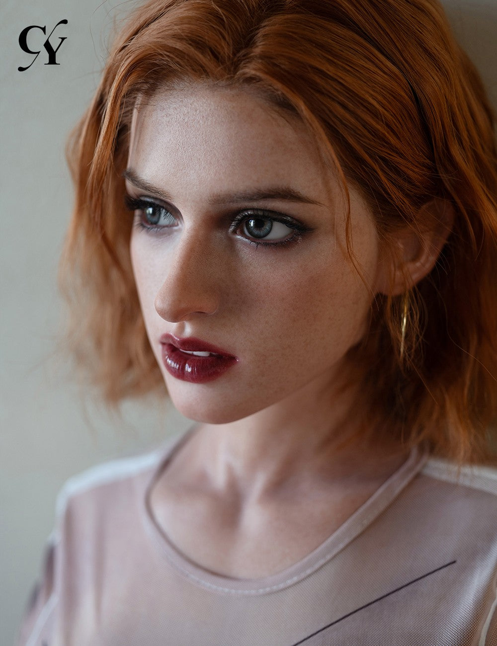 170cm (5ft7") Freckled Redhead Life Size Sex Doll - C-Cup – Rowan