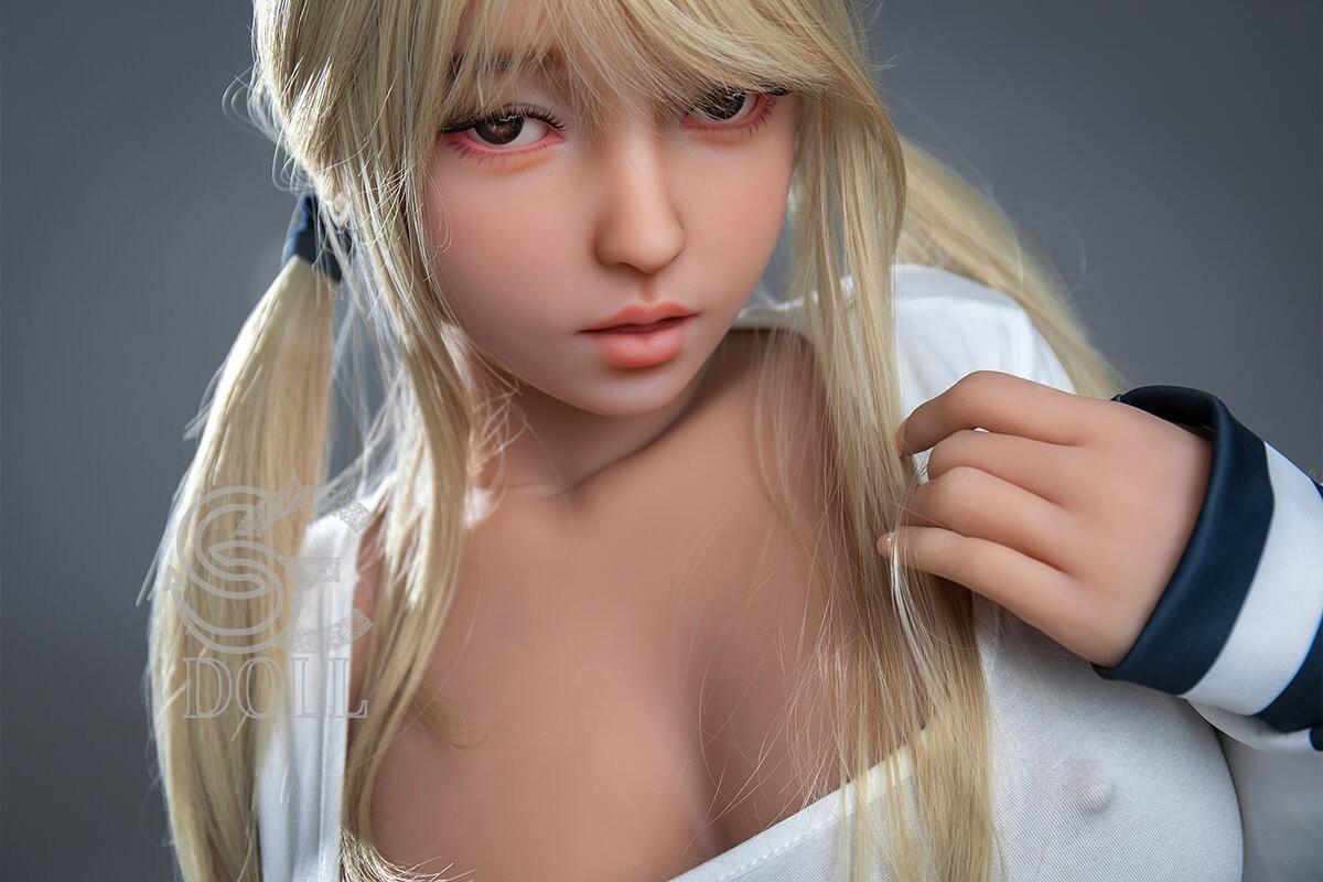 157cm (5ft2") H-Cup Asian Blonde Athletic TPE Sex Doll Melody.A - In Stock | US Only
