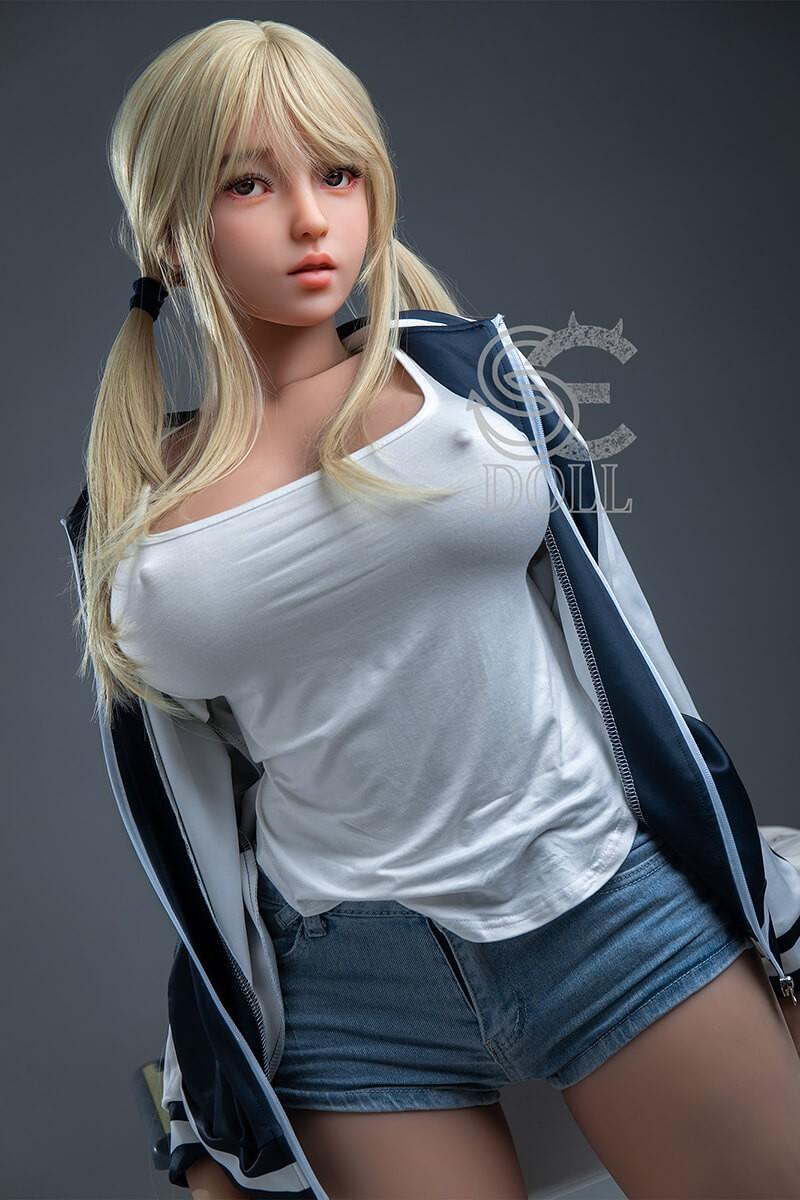 157cm (5ft2") H-Cup Asian Blonde Athletic TPE Sex Doll Melody.A - In Stock | US Only