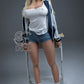 157cm (5ft2") H-Cup Asian Blonde Athletic TPE Sex Doll Melody.A - In Stock | US Only