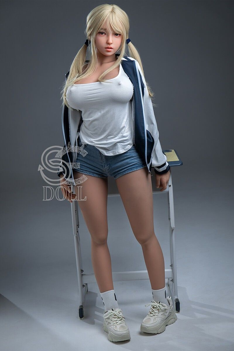 157cm (5ft2") H-Cup Asian Blonde Athletic TPE Sex Doll Melody.A - In Stock | US Only