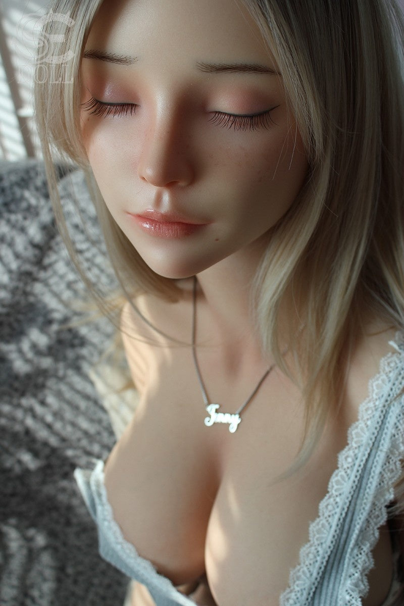 161cm (5ft3") Realistic Skin Texture Silicone Sex Doll - C-Cup – Jenny SES110