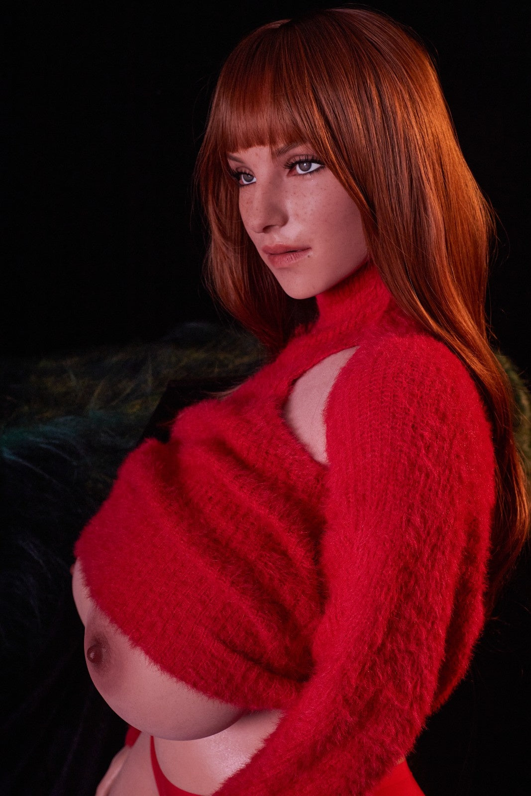161cm (5ft3") CLM Ultra - BBW Silicone Sex Doll - I-Cup – Vic