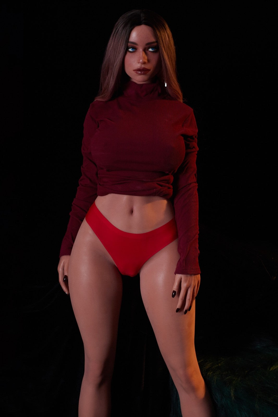 163cm (5ft4") CLM Ultra - Curvy Blonde Silicone Sex Doll - E-Cup – Harriet