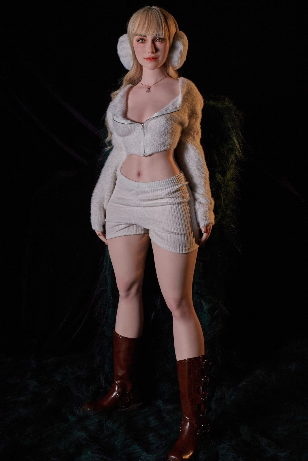 160cm (5ft3") CLM Ultra - Petite Small Breast Silicone Sex Doll - A-Cup – Imani