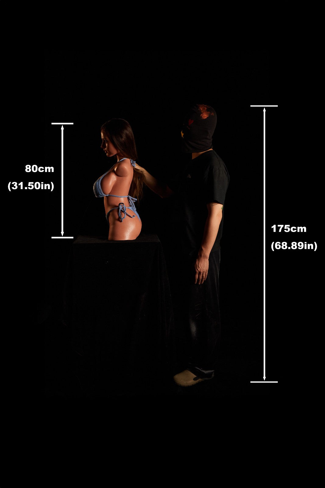 80cm (31.5") Silicone Sex Doll Torso - G-Cup – Eliza ULW664