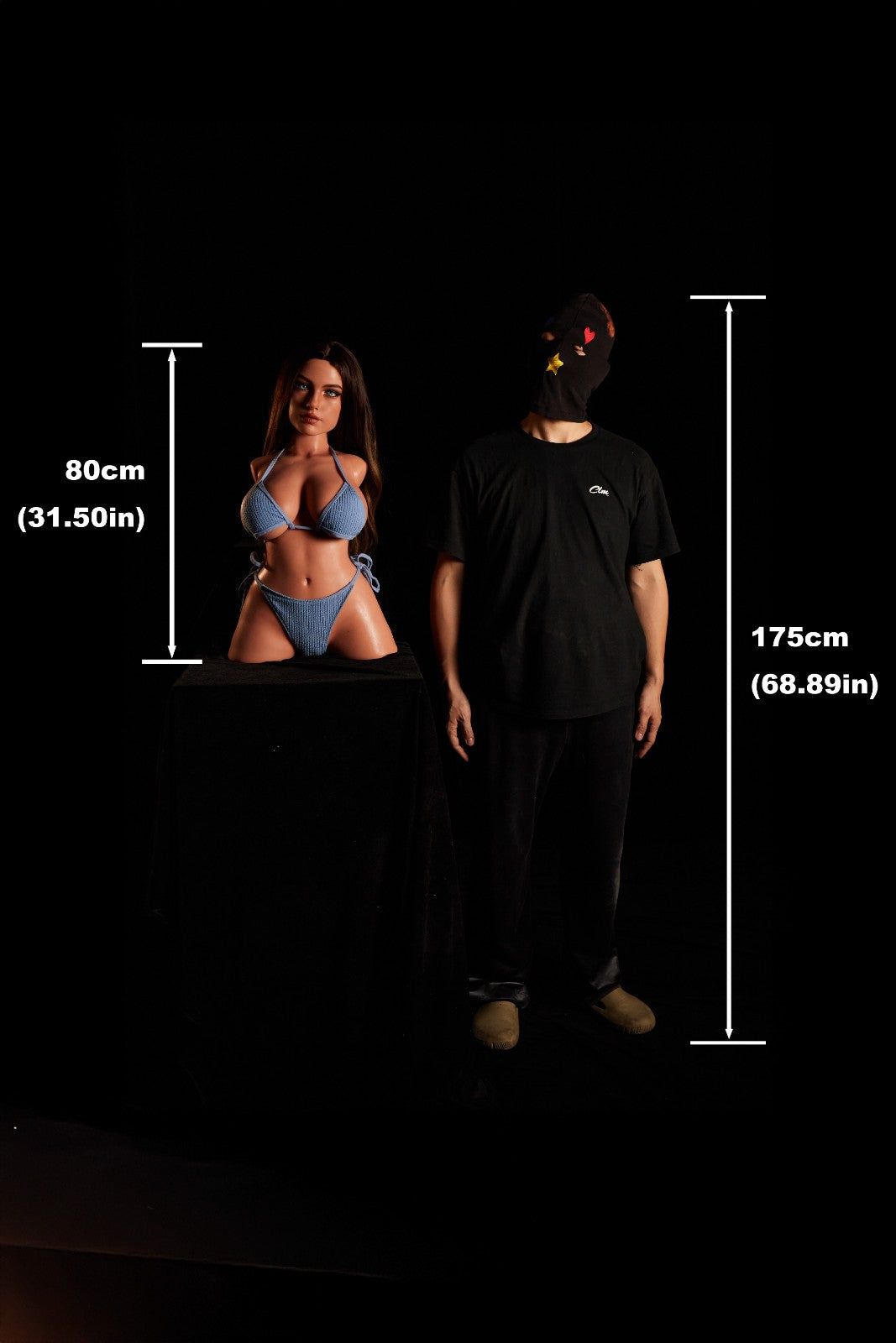 80cm (31.5") Silicone Sex Doll Torso - G-Cup – Eliza ULW664