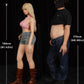 156cm (5ft1") CLM ULW - Blonde Cowgirl Silicone Sex Doll - F-Cup – Rhea
