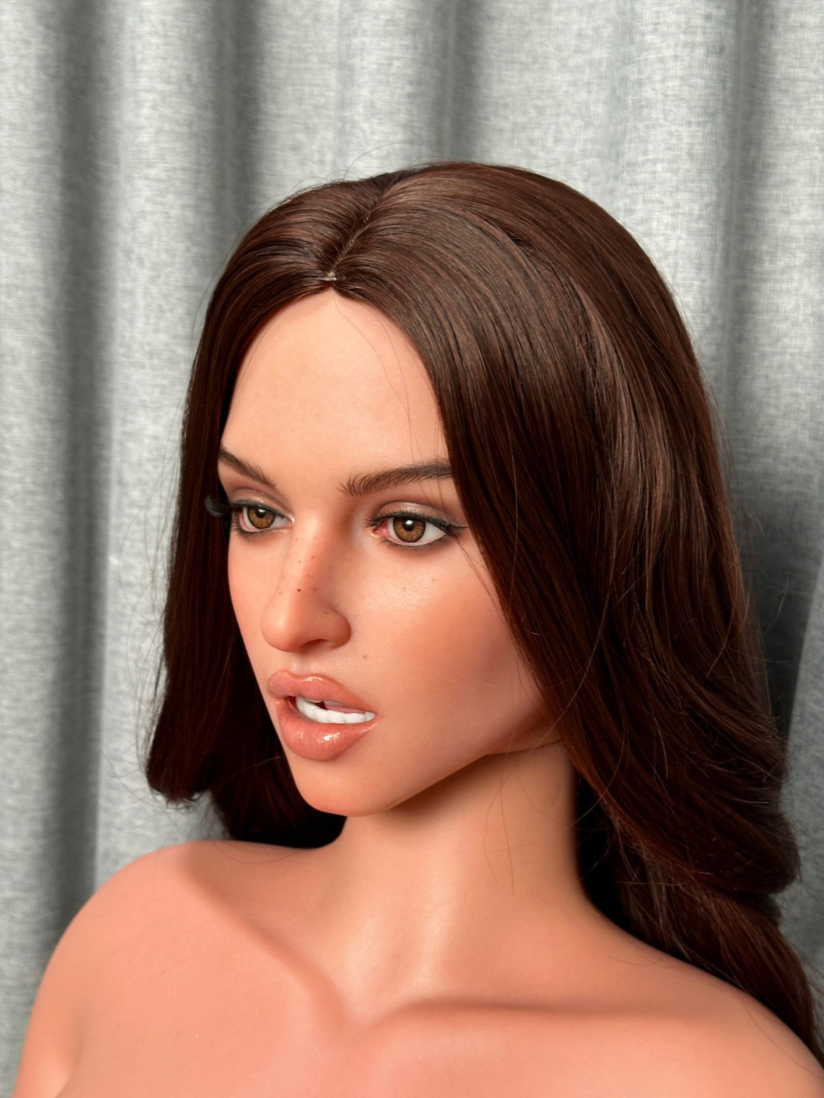 160cm (5ft3") J-Cup Silicone Sex Doll – ZXE223_1ZX160J-118-Tan